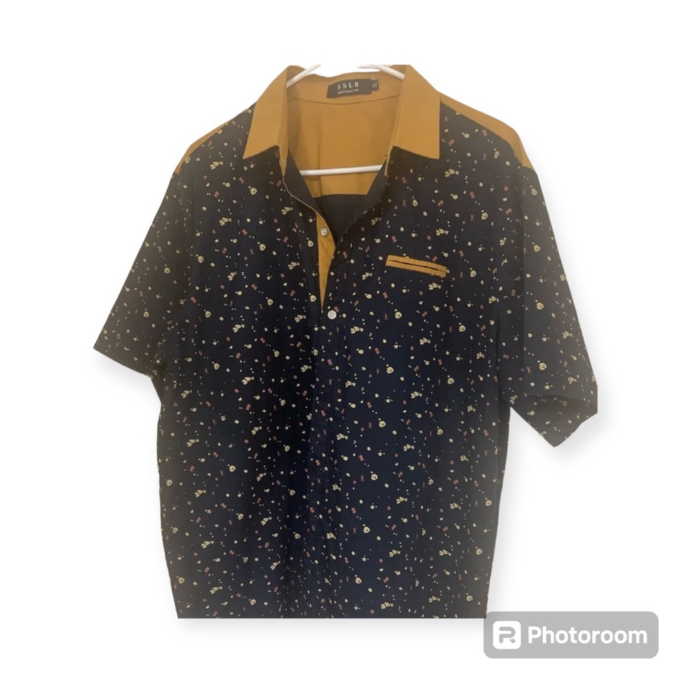 Sale‼️SSLR Collection -Men Short Sleeves Shirt by Men’s/Preowned - Picture 1 of 11